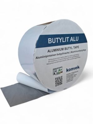 BUTYLIT ALU alu-butyyliteippi 75 mm x 10 m.